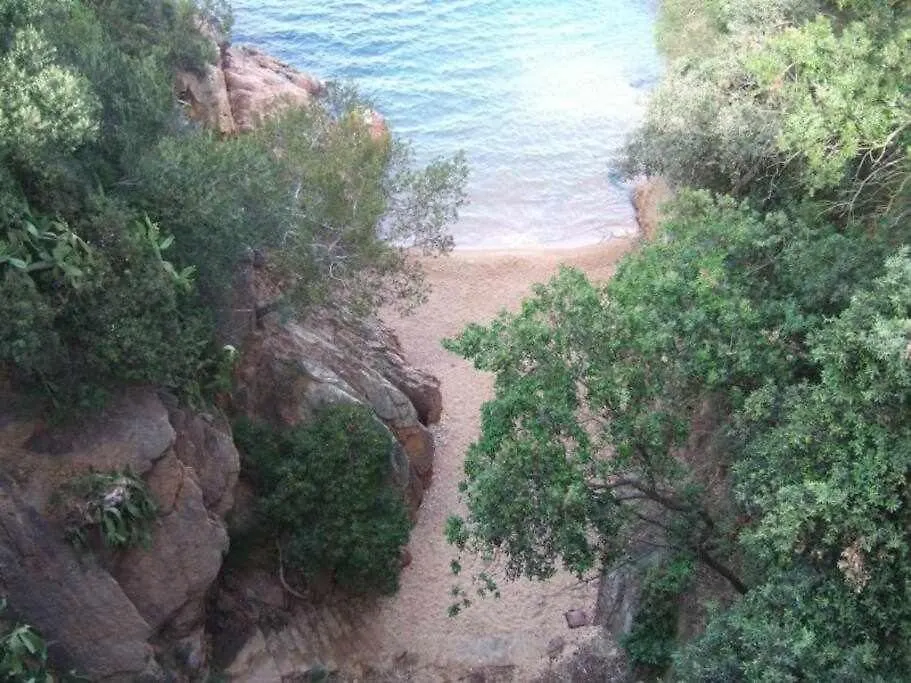 Costa Brava Sagaró frontbeach cala acces Sant Feliu de Guíxols Apartamento