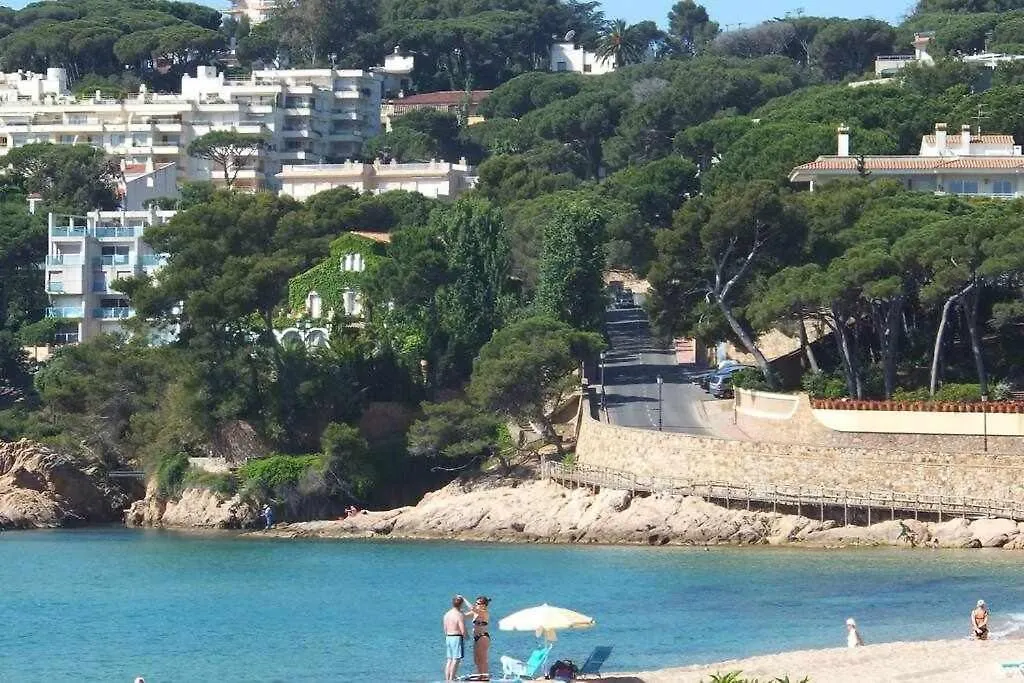 Costa Brava Sagaró frontbeach cala acces Sant Feliu de Guíxols