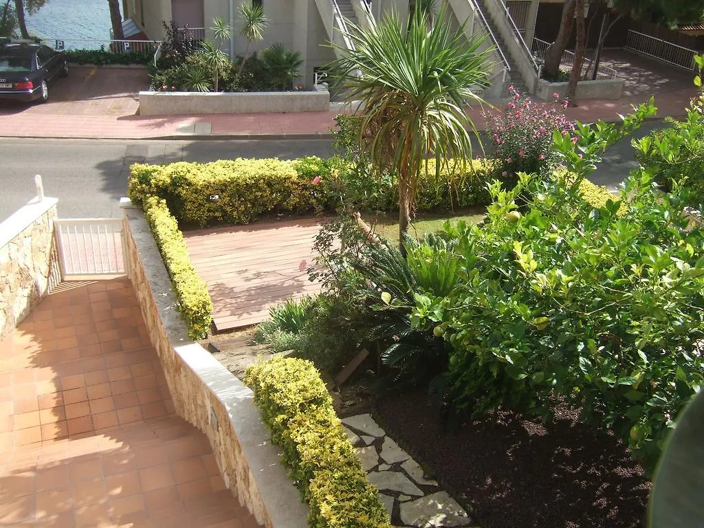 Costa Brava Sagaró frontbeach cala acces Sant Feliu de Guíxols Apartamento